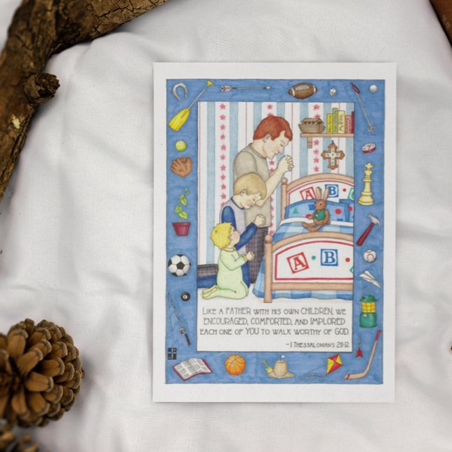 Som ett Far inspirationskort Vykort (Skapare uppladdad)