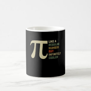 Som ett vanligt tal men oändligt coolare Pi-dagen Kaffemugg