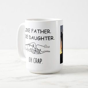 Som far, lik dotter/son, knut kaffemugg