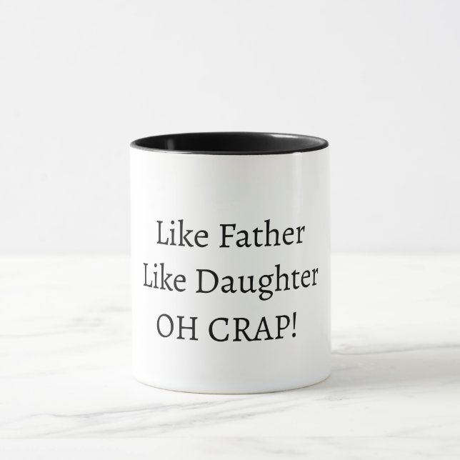 Som far/mor så dotter/son kaffemugg (Center)