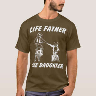 Som Far som Dotter Dirt Bike MX Motocross T Shirt