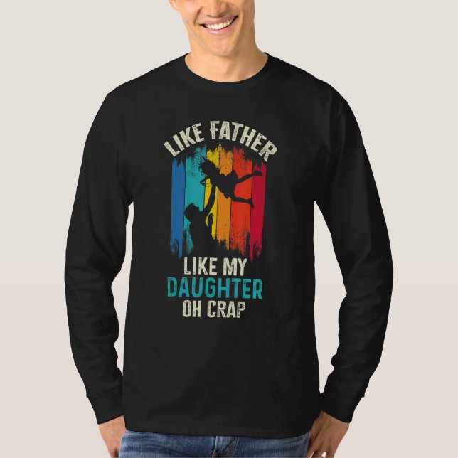 Som Far, som Dotter Oh Crap 11 T Shirt (Framsida)