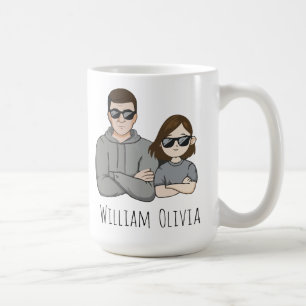 Som Far, som en dotter... "Crap Gift for Family. Kaffemugg