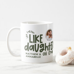Som far som ett underligt, roligt foto kaffemugg