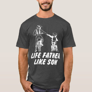 Som Far som Son Dirt Bike Riding Motocross T Shirt