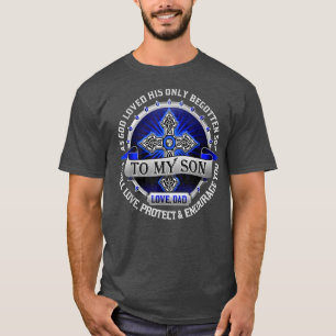 Som Gud älskade hans enda synliggjorda son T Shirt