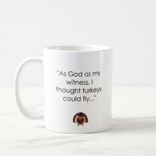 Som gud som mitt vittne tänkte jag kaffemugg