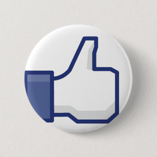 Som hand - FB-tummen upp Knapp