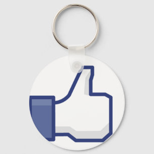 Som hand - FB-tummen upp Nyckelring