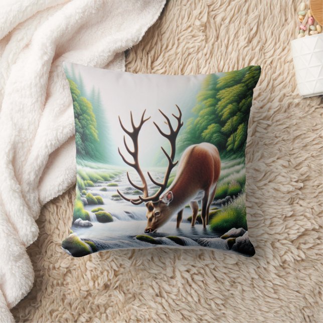 "Som hjort panteth" Christian Kudde (Filt)