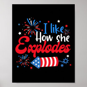 Som hur hon exploderar i Fireworks? Poster
