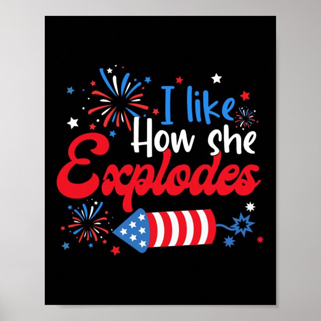 Som hur hon exploderar i Fireworks? Poster (Framsidan)