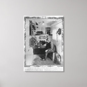 Som innanför den förstörda "Titanic" Canvastryck