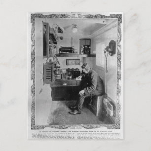 Som innanför den förstörda "Titanic" Vykort