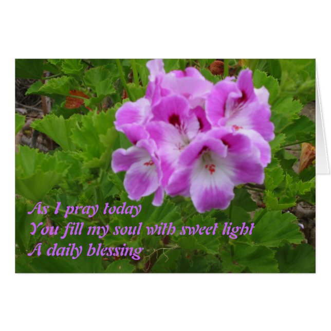 Som jag gör idag hälsningskort (Framsidan Horizontal)