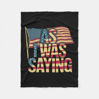 Som jag sa - Trump Mega 2024 Epic American Fl Fleecefilt