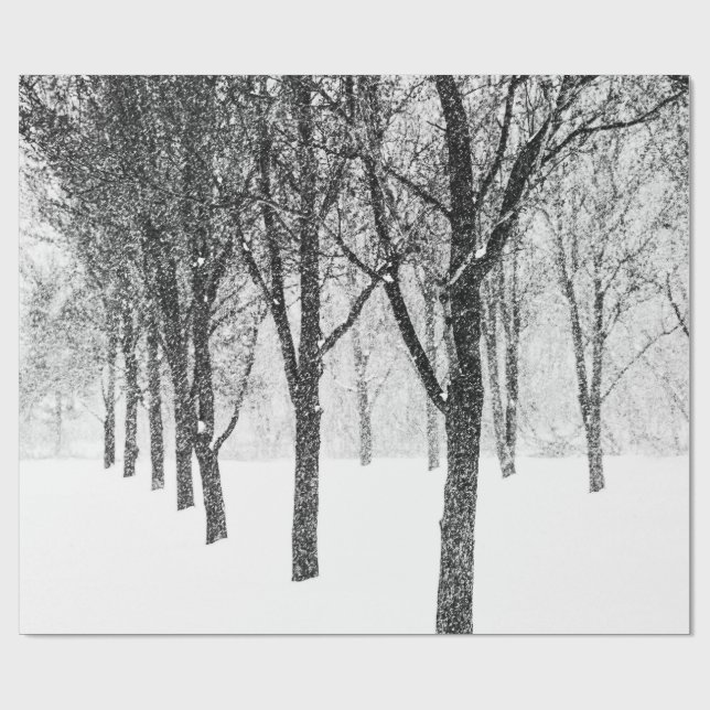 som jag ställer mig på träd presentpapper (Platt)