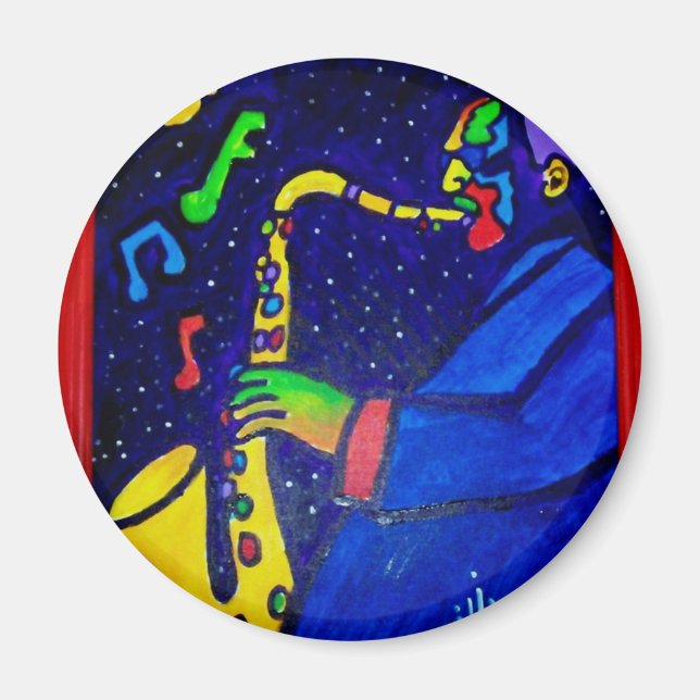 Som Jazz Man av Piliero Magnet (Framsidan)