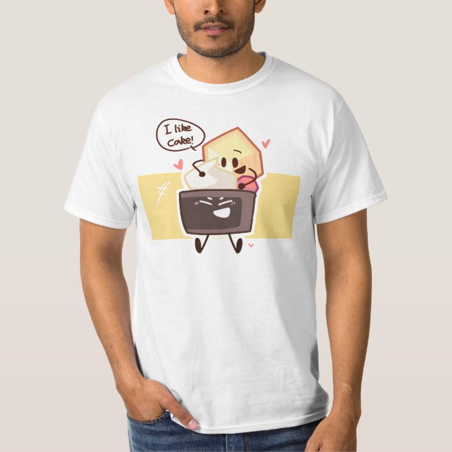 som kaka - bfb-kaka t shirt (Framsida)