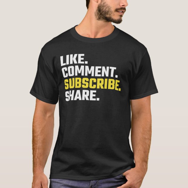 Som. Kommentar. Prenumerera. . T Shirt (Framsida)