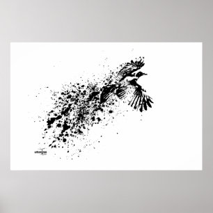 ..som kråkan flyger poster