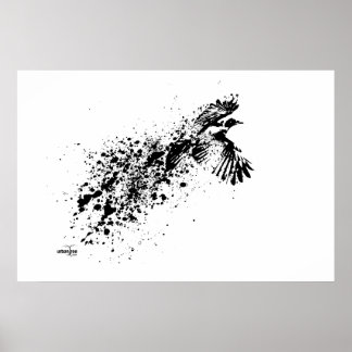 ..som kråkan flyger poster