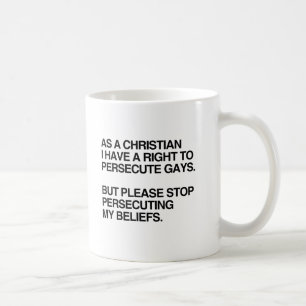 SOM KRISTEN HAR JAG RÄTT ATT FÖRFOELJA HOMOSEXUELL KAFFEMUGG