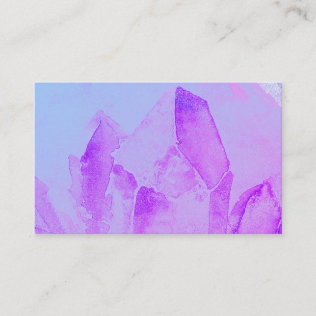 *~* som läker den Reiki för energimassageYoga Visitkort (Framsida)