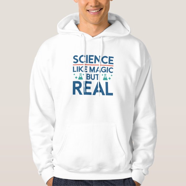 Som Magic men Real Hoodie (Framsida)