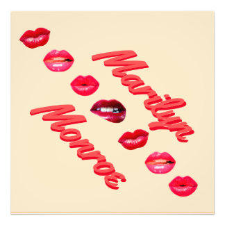 Som Marilyn Monroe Fototryck