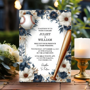 Som mästare i Boll Fält Pitch Baseball Bröllop Inbjudningar