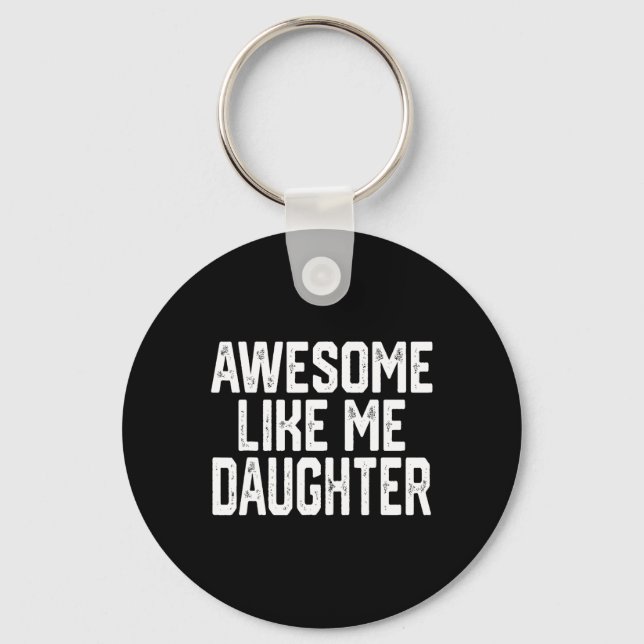 Som min dotter nyckelring (Framsida)