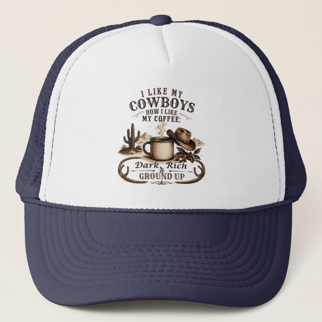 Som Mina Cowboys Som Mitt Kaffe Keps (Framsida)