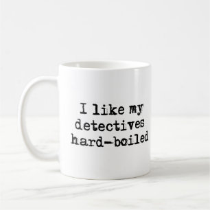 som mina detektiver. kaffemugg