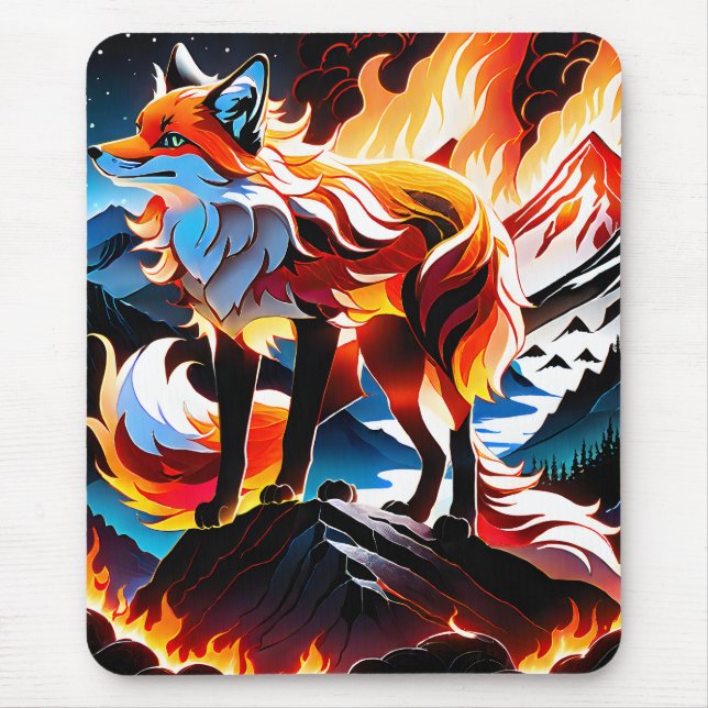 Som morgonens hetta sol värmer hennes ansikte, musmatta (Framsidan)