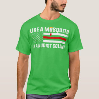 Som myggor i en nudiskoloni t shirt