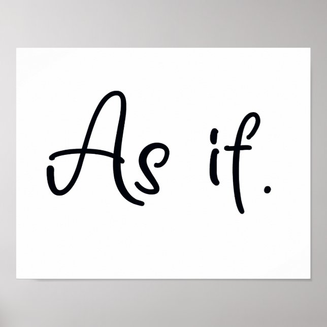 Som om poster (Framsidan)