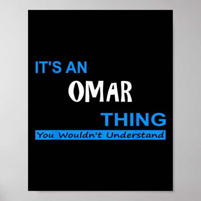 Som Omar Sak skulle du förstå.. Poster (Framsidan)