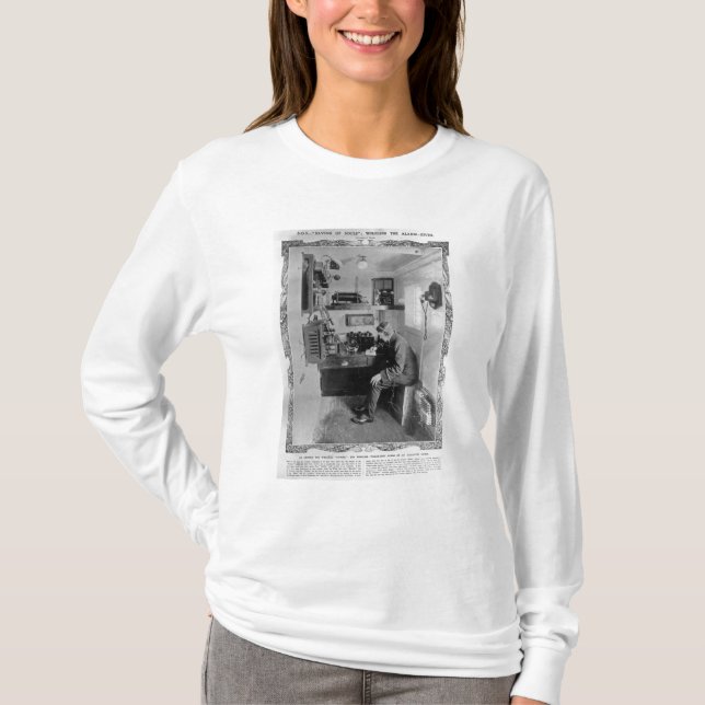 Som ombord det skeppsbrutna "Titanic ", T Shirt (Framsida)