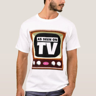 Som på TV - Retro TV - Anpassad Tee Shirt