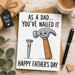 Som Pappa Har Du Klarat Det. Grattis På Fars Dag! Spara Datumet