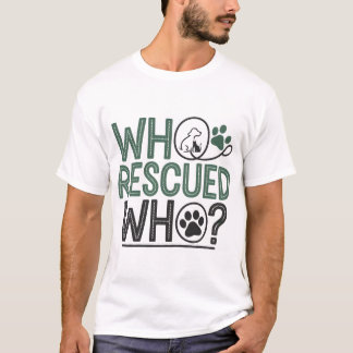 som räddade dem som roliga djurälskare skjorta t shirt