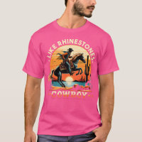 Som Rhinestones Cowboy Westernare Cowboy Riding Ho