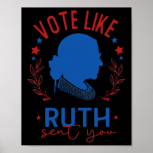 Som Ruth skickade dig en kvinnlig röstinspiration Poster