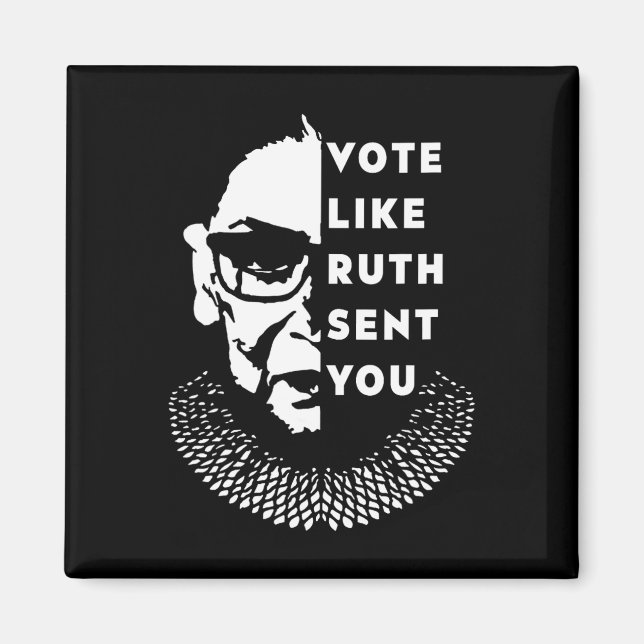 Som Ruth skickade dig - Feminist Magnet (Framsidan)