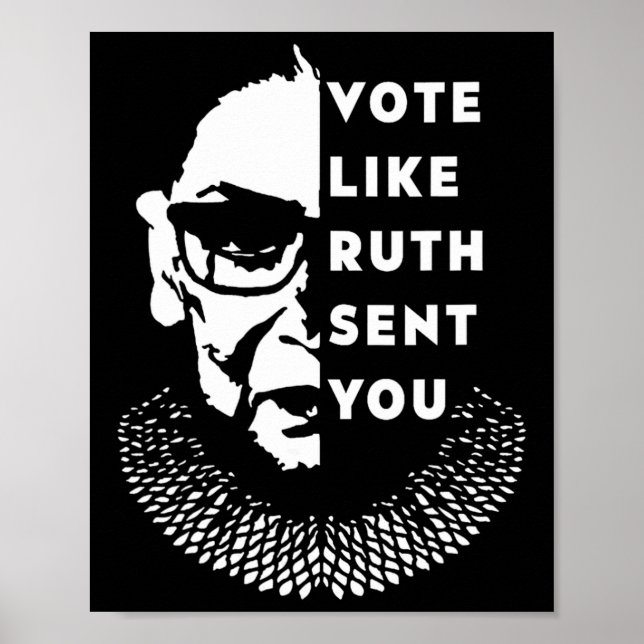Som Ruth skickade dig - Feminist Poster (Framsidan)