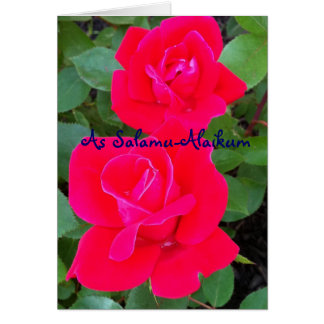 Som Salamu-Alaikum-kort Hälsningskort