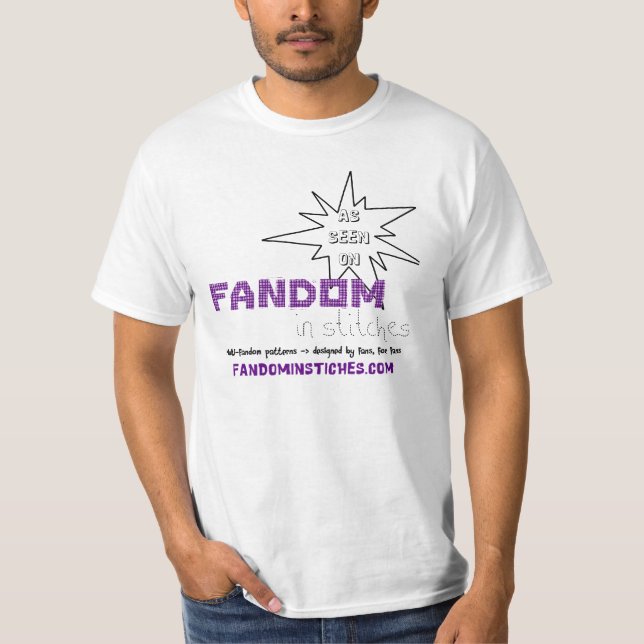 Som sett på Fandom syr in T-shirt (Framsida)