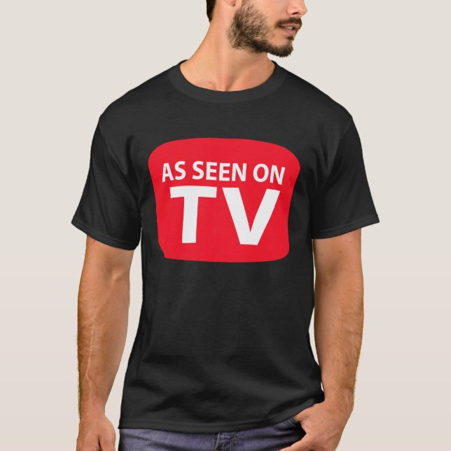 Som sett på TV:N T-shirt (Framsida)