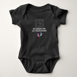 Som sett på ultraljud, baby Gåva original baby, ny T Shirt